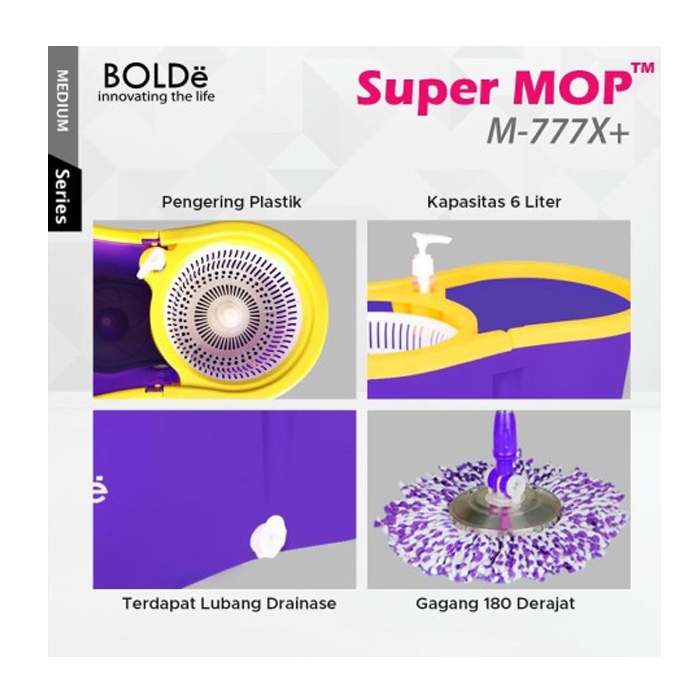 Bolde Super MOP M-777X+ Purple